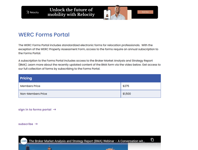Step 2 - Either sign in or subscribe