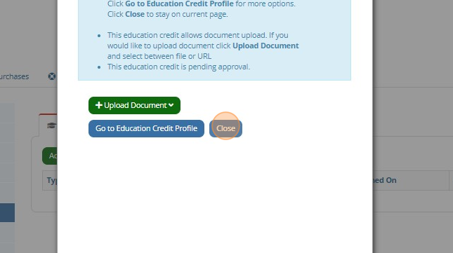 How to Add CE Credits to My Profile - Step 10