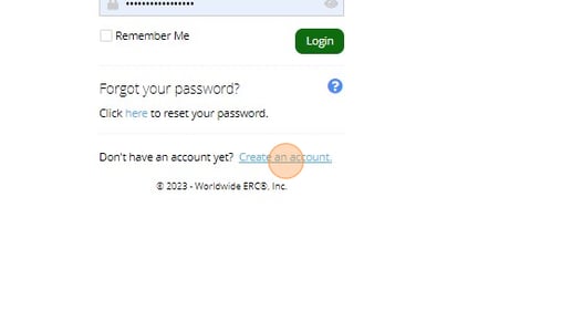 Creating an Account - Use this one - Step 1