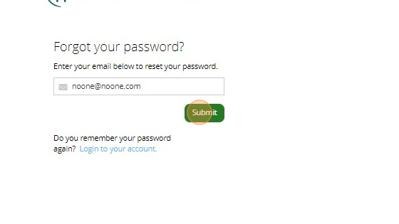 Resetting Password for WERC Account - Step 4